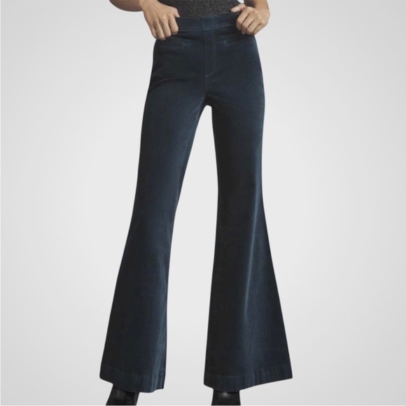 EUC Anthropologie Pilcro Retro Flare
Velvet Pants Sea Green Size 32 - Picture 2 of 8